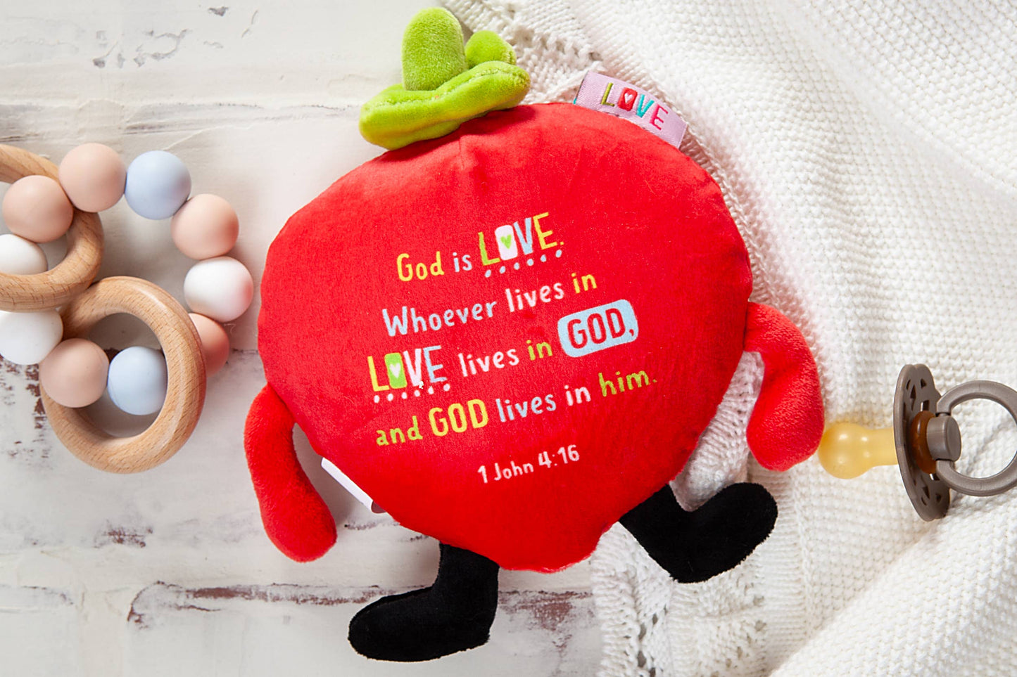 Fruits of the Spirit Plush Toy - Strawberry (Love)