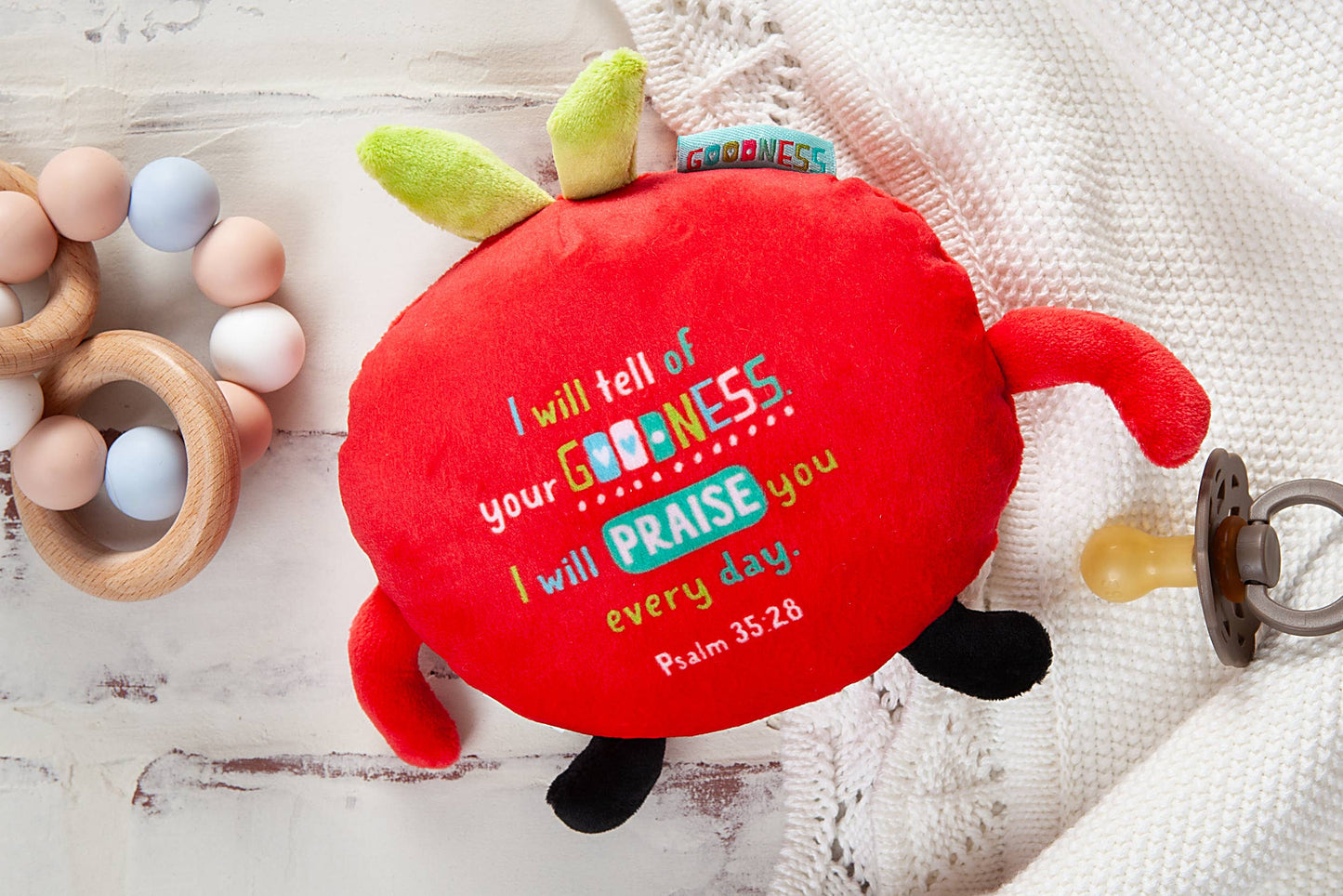 Fruits of the Spirit Plush Toy - Apple (Goodness)