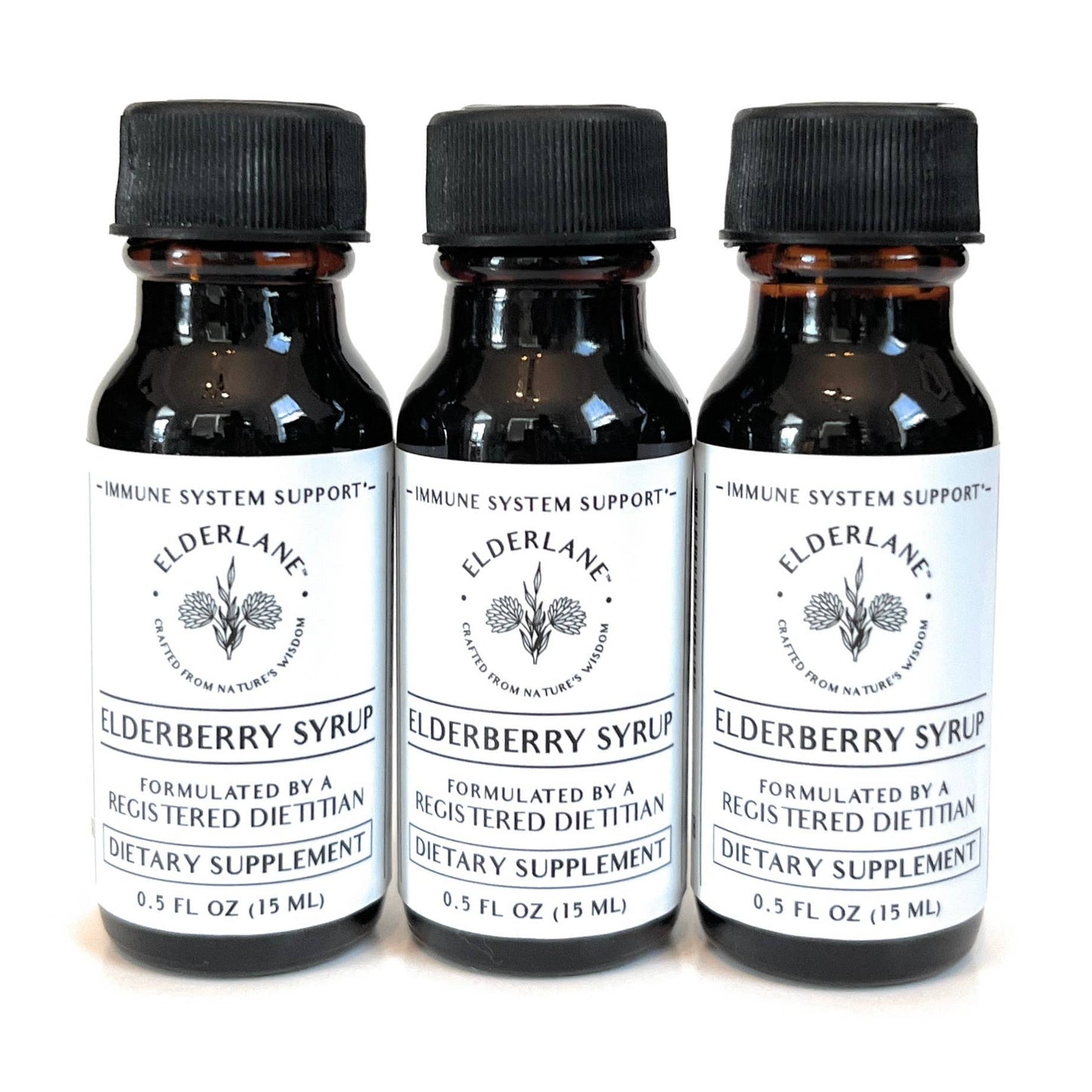 Elderberry Single Serve Bottles