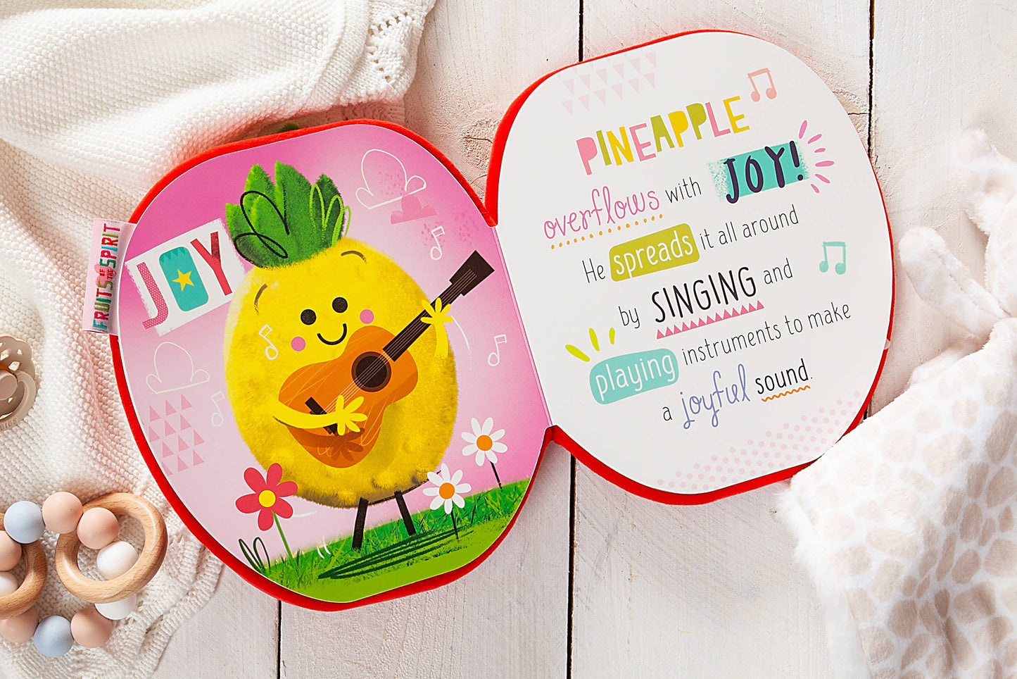 Squish and Snugg - Strawberry (Plush Board Book)