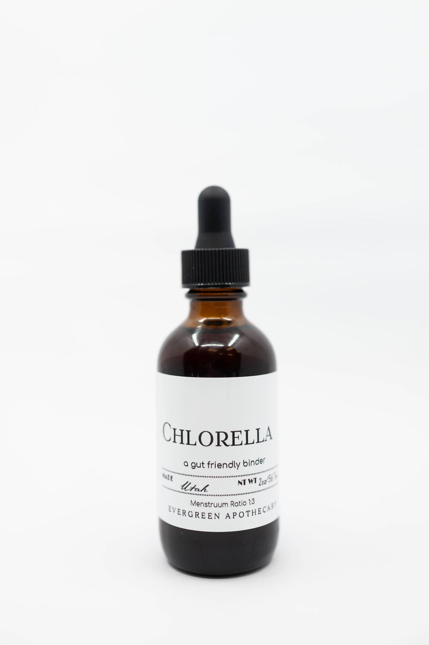 Chlorella, gut friendly binder - tincture 