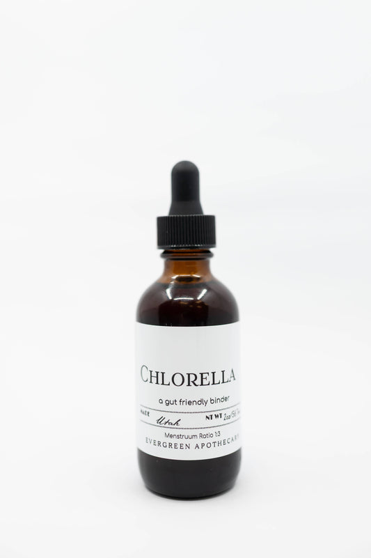 Chlorella, gut friendly binder - tincture 