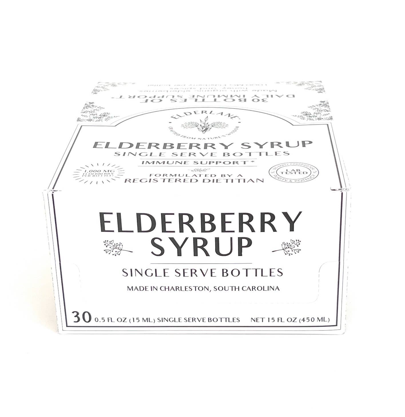 Elderberry Single Serve Bottles