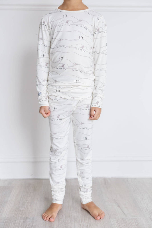 Early Sunday Morning PJ Long Sleeve Set Bamboo