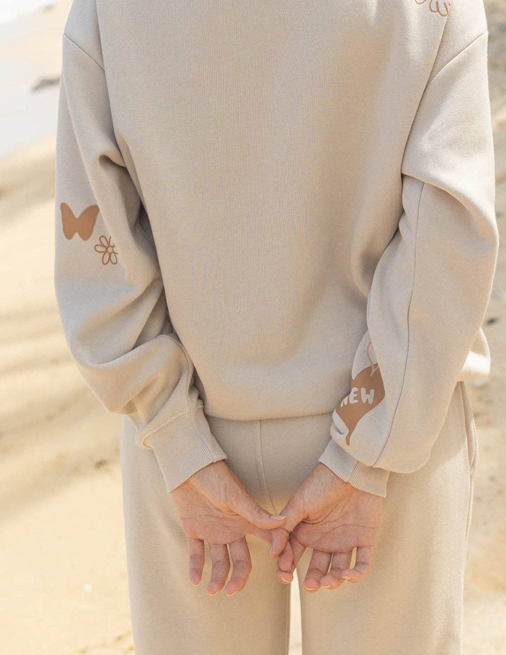 Made New Cream Unisex Hoodie