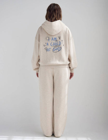Child of God Eggshell Full-Zip Hoodie