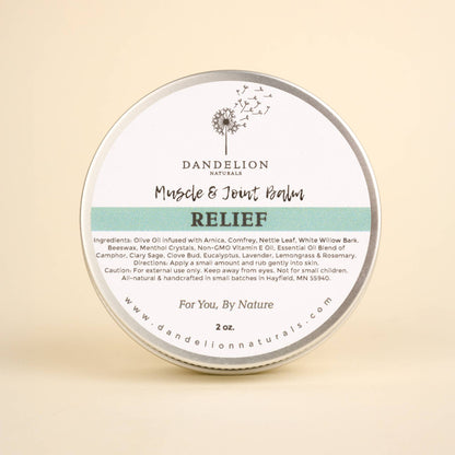Relief Muscle & Joint Balm | Pain Salve | Pain Relief | Balm