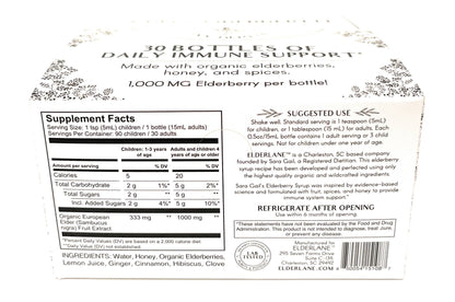 Elderberry Single Serve Bottles