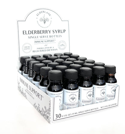 Elderberry Single Serve Bottles