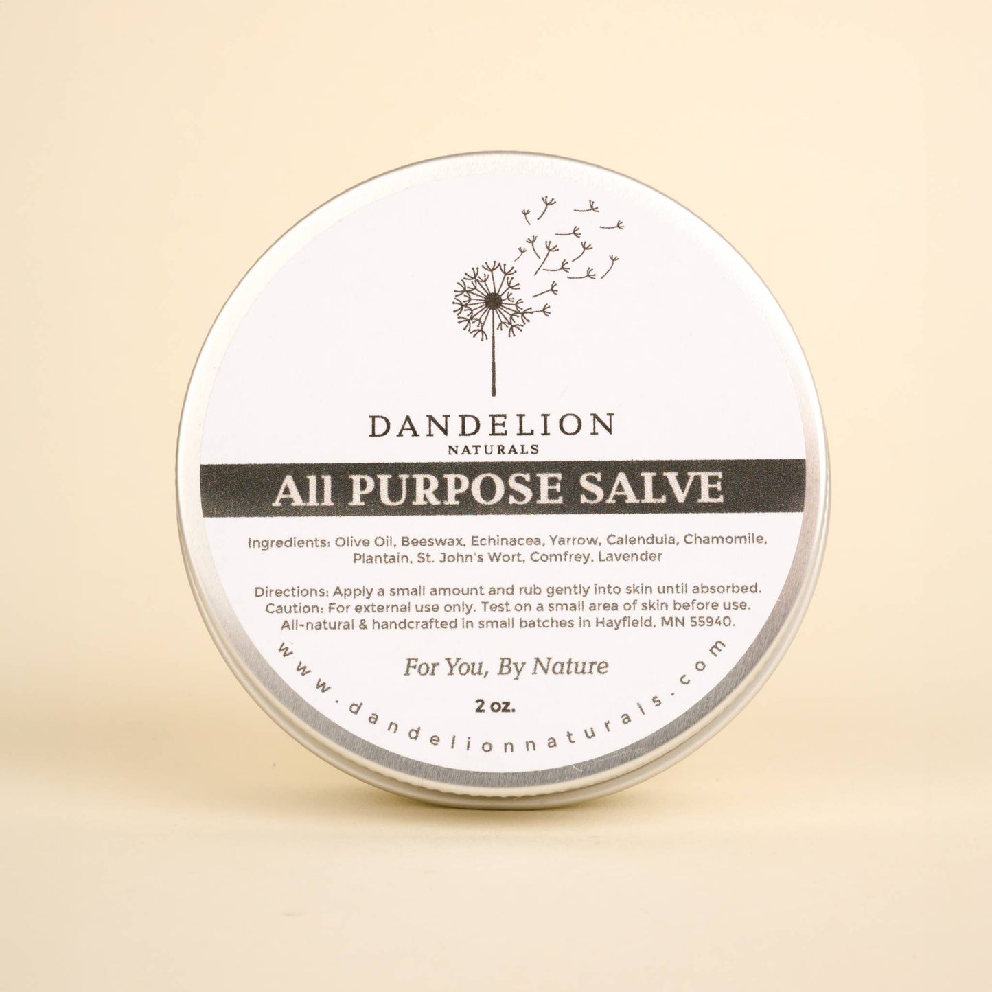 All Purpose Salve | Calendula + Comfrey + Chamomile + Yarrow
