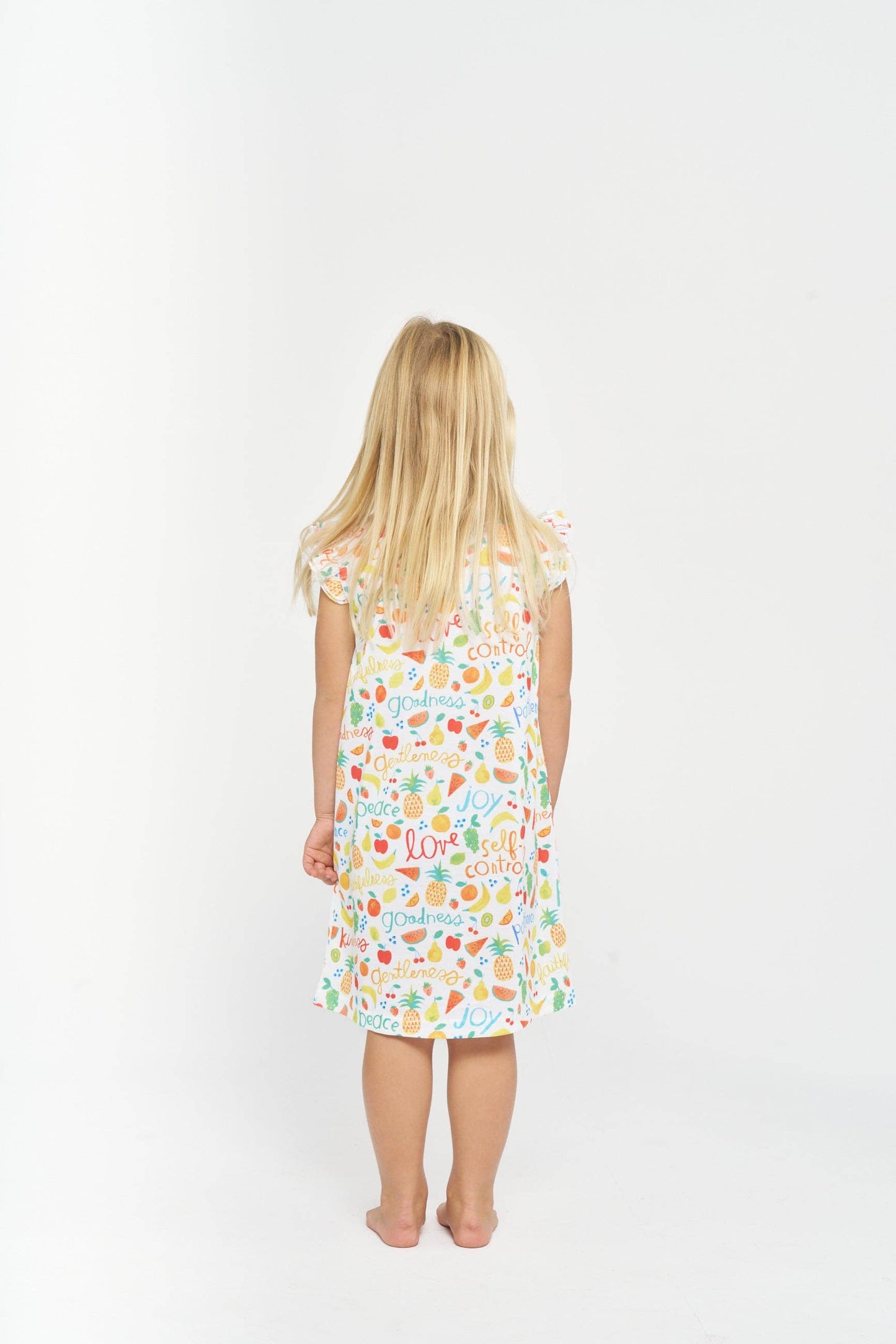 Fruit of the Spirit PJ Girls Nightgown Polyester