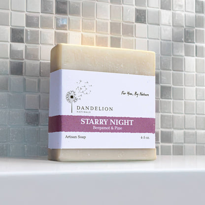Starry Night Holiday Bar Soap - Limited Edition | Christmas