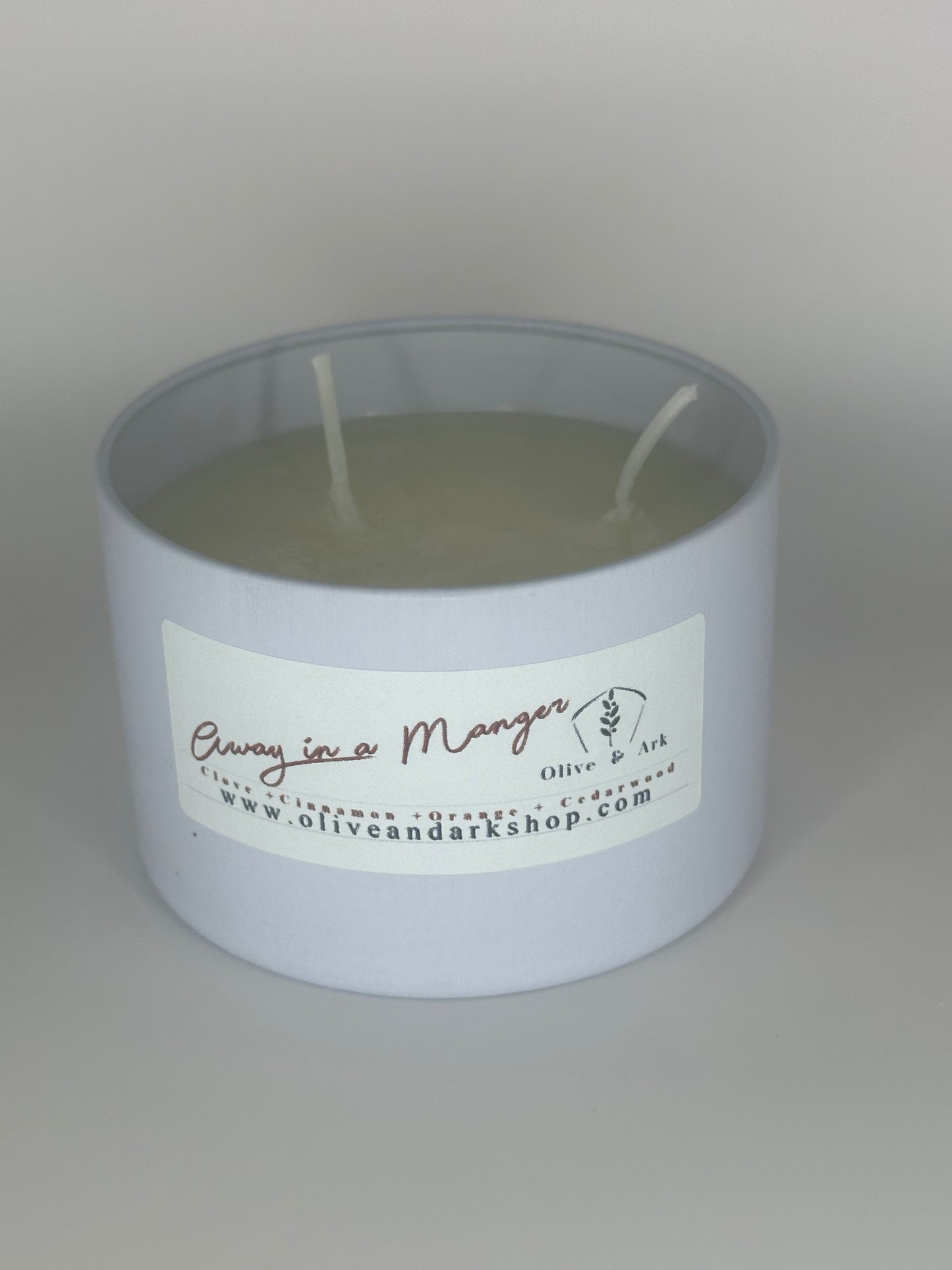 Away in a Manger Candle