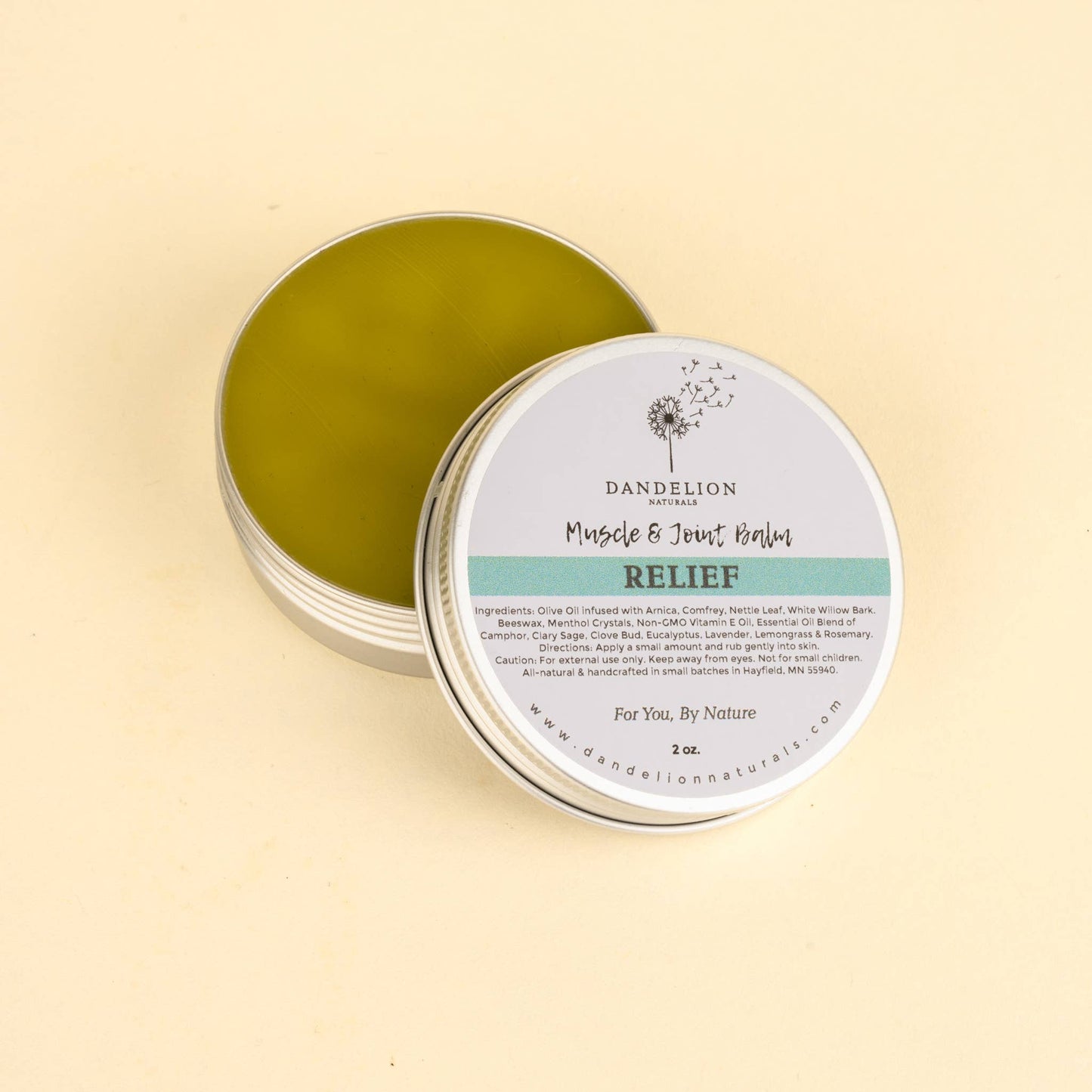 Relief Muscle & Joint Balm | Pain Salve | Pain Relief | Balm