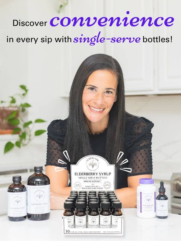 Elderberry Single Serve Bottles