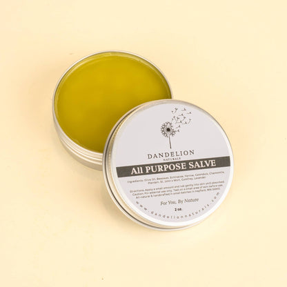 All Purpose Salve | Calendula + Comfrey + Chamomile + Yarrow