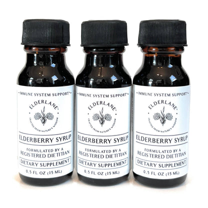 Elderberry Single Serve Bottles