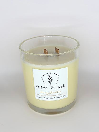 Merry Christmas Candle | 12 OZ | Product Image